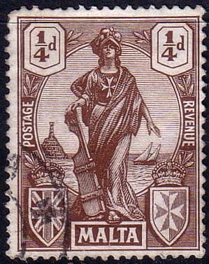 Malta 1922 SG 123 Britania Fine Used
