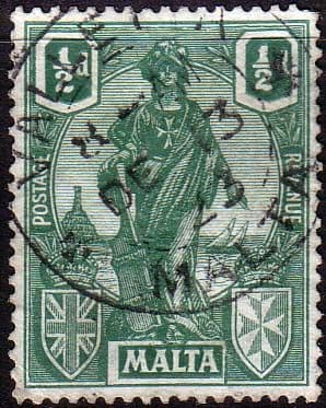 Malta 1922 SG 124 Britania Fine Used