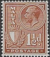 Malta 1926King George V SG 160 Good Mint