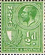 Malta 1930 Postage and Revenue SG 194 Fine Mint