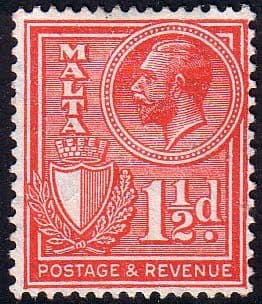 Malta 1930 Postage and Revenue SG 196 Fine Mint