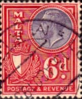 Malta 1930 Postage and Revenue SG 202 Fine Used