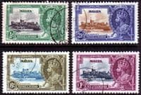 Malta 1935 King George V Silver Jubilee Set Fine Used