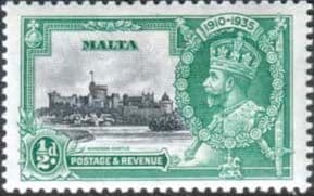 Malta 1935 King George V Silver Jubilee SG 210 Fine Mint