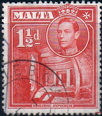 Malta 1938 King George VI SG 220 Fine Used