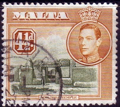 Malta 1938 King George VI SG 224 Fine Used