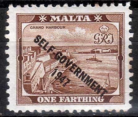 Malta 1948 King George VI Self Government SG 234 Fine Mint