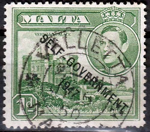 Malta 1948 King George VI Self Government SG 236 Fine Used