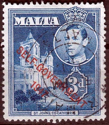 Malta 1948 King George VI Self Government SG 240 Fine Used