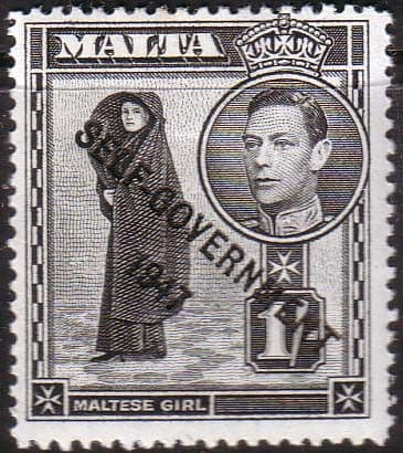 Malta 1948 King George VI Self Government SG 243 Fine Mint