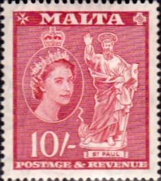 Malta 1956 SG 281 St Paul Fine Mint