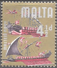 Malta 1965 SG 337 Maltese Navy Fine Mint