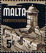 Malta 1965 SG 337b Fortifications Fine Used