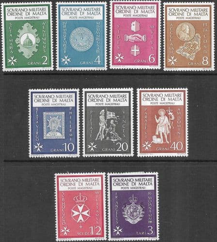 Malta 1966  Order of Malta Set Fine Mint