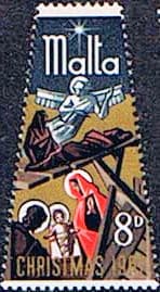 Malta 1967 Christmas SG 394 Fine Mint