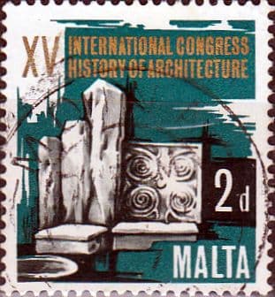 Malta 1967 Historical Architecture Valetta SG 389 Fine Used