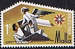 Malta 1968 Christmas SG 409 Fine Mint