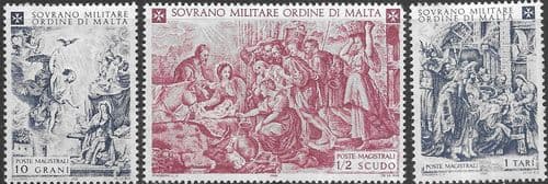 Malta 1968 Sovereign Military Order Christmas Fine Mint