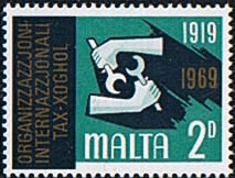 Malta 1969 International Labour SG 416 Fine Mint
