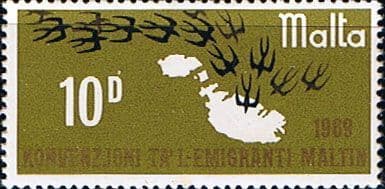 Malta 1969 Maltese Migrants Convention Fine Mint