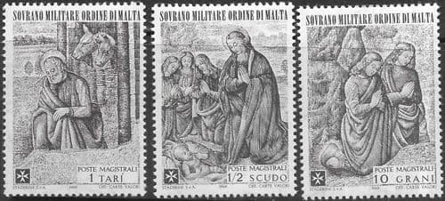 Malta 1969 Sovereign Military Order Christmas Fine Mint