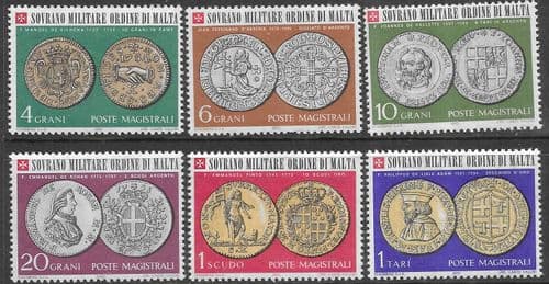 Malta 1971  Sovereign Military Order Coins Fine Mint