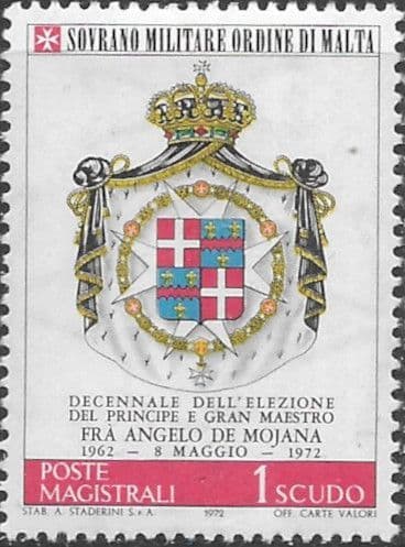 Malta 1972 Sovereign Military Order Master Dunlap Set Fine Mint