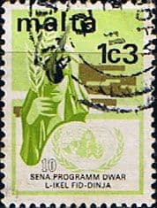 Malta 1973 Anniversaries SG 504 Fine Used