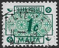 Malta 1973 Post Due SG D45 Fine Used