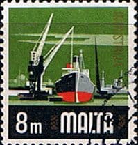 Malta 1973 SG 489 Industry Fine Used