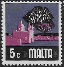 Malta 1973 SG 495 Fiesta Fine Mint