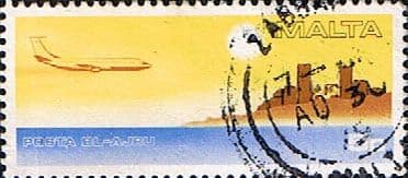 Malta 1978 World Air Planes SG 605 Fine Used