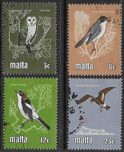 Malta 1981 Birds Set Fine Used