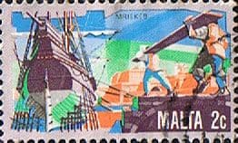 Malta 1981 History of Maltese Industry SG 669 Fine Used
