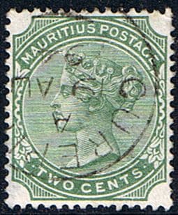 Mauritius 1883 Queen Victoria SG 103 Fine Used