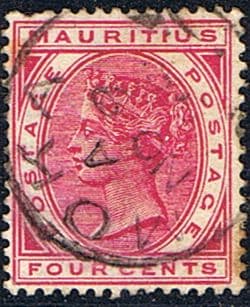 Mauritius 1883 Queen Victoria SG 105 Fine Used