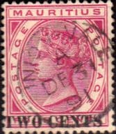 Mauritius 1891 Queen Victoria Surcharged SG 118 Fine Used