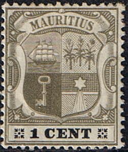 Mauritius 1900 Coat of Arms SG 138 Good Mint