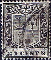 Mauritius 1910 Coat of Arms SG 181 Fine Used