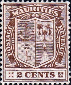 Mauritius 1910 Coat of Arms SG 182 Fine Mint