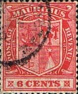 Mauritius 1910 Coat of Arms SG 186 Fine Used