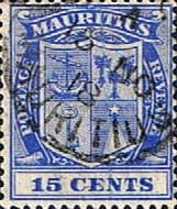 Mauritius 1910 Coat of Arms SG 189 Fine Used