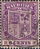 Mauritius 1921 Coat of Arms SG 213 Fine Used