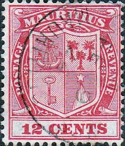 Mauritius 1921 Coat of Arms SG 217 Fine Used