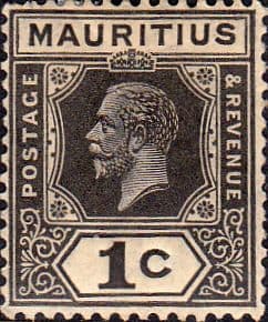 Mauritius 1921 King George V SG 223 Fine Mint