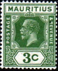 Mauritius 1921 King George V SG 225 Fine Mint