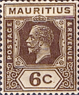 Mauritius 1921 King George V SG 228 Fine Mint