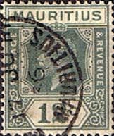Mauritius 1921 King George V SG 232b Fine Used
