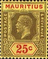 Mauritius 1921 King George V SG 236 Fine Mint