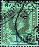 Mauritius 1921 King George V SG 238 Fine Used